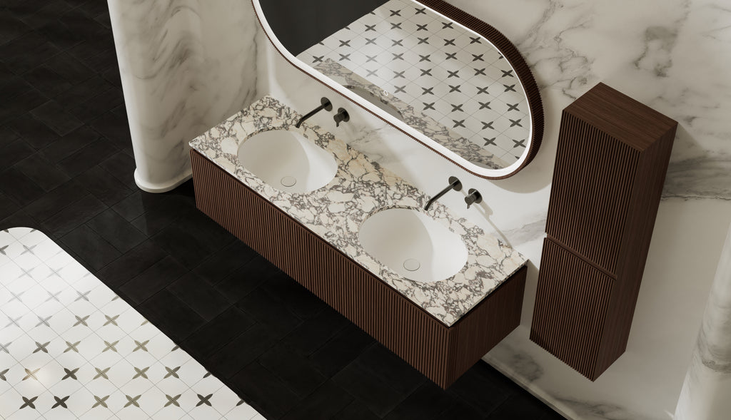 MonBlari MW-V0622M Double Vanity Units with Mirror-1600mm