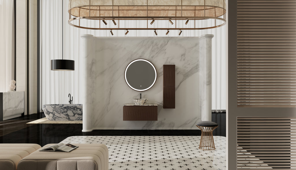 MonBlari MW-V0631M Vanity Units with Mirror-900mm