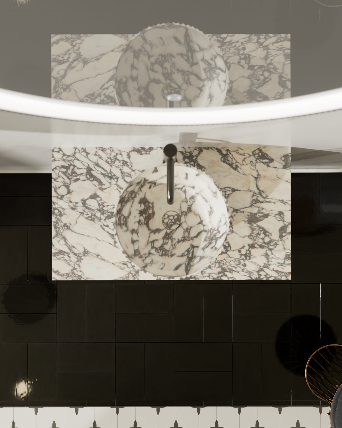 MonBlari MW-V0631M Vanity Units with Mirror-1000mm