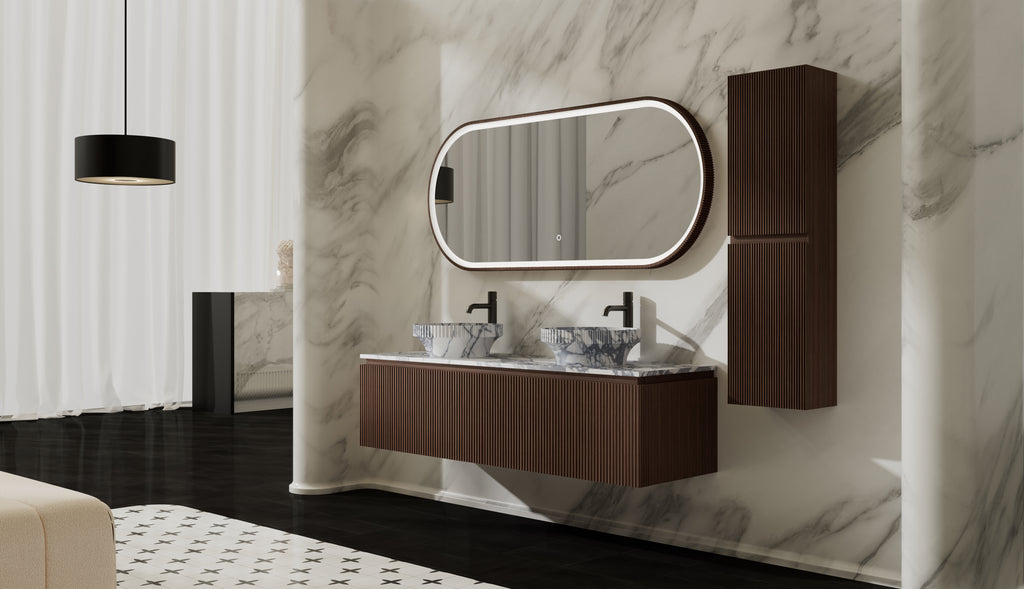 MonBlari MW-V0632M Double Vanity Units with Mirror-1400mm