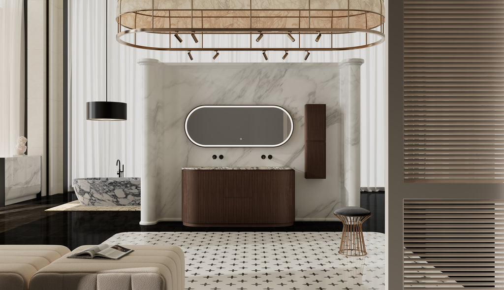 MonBlari MW-V0692AM Double Vanity Units with Mirror-1800mm
