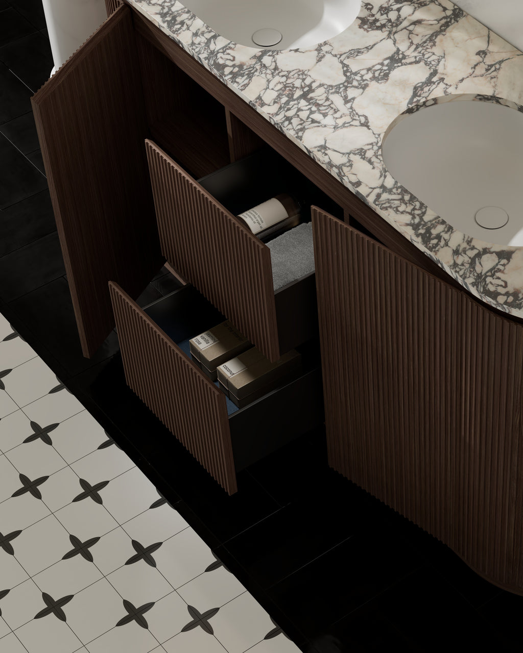 MonBlari MW-V0692AM Double Vanity Units with Mirror-1800mm