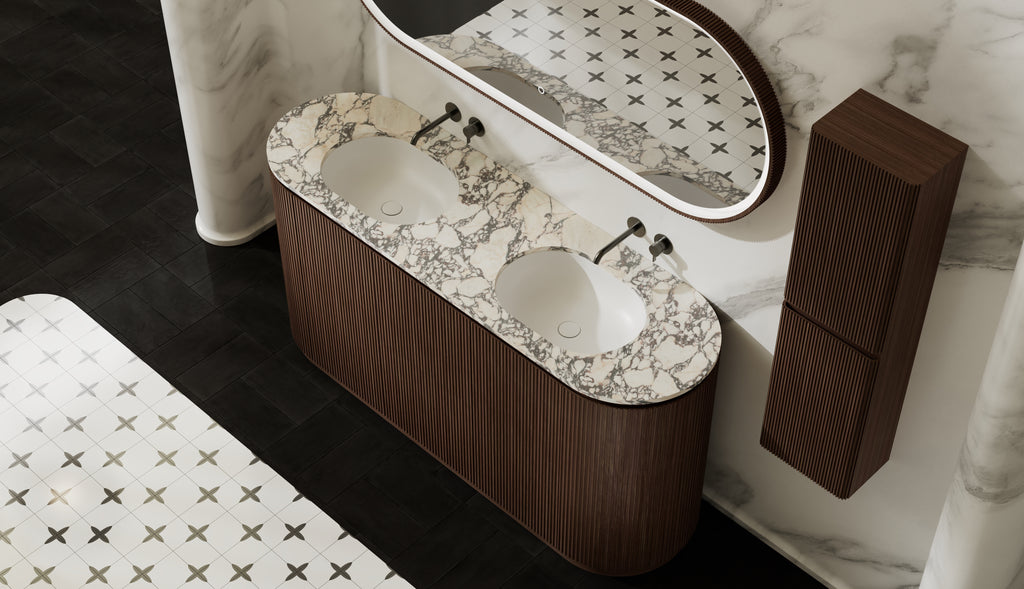 MonBlari MW-V0692AM Double Vanity Units with Mirror-1800mm