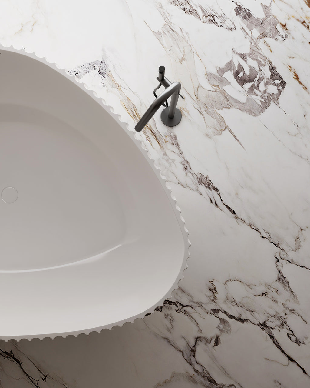 MonBlari  MY-66610 Acrylic Freestanding Bath