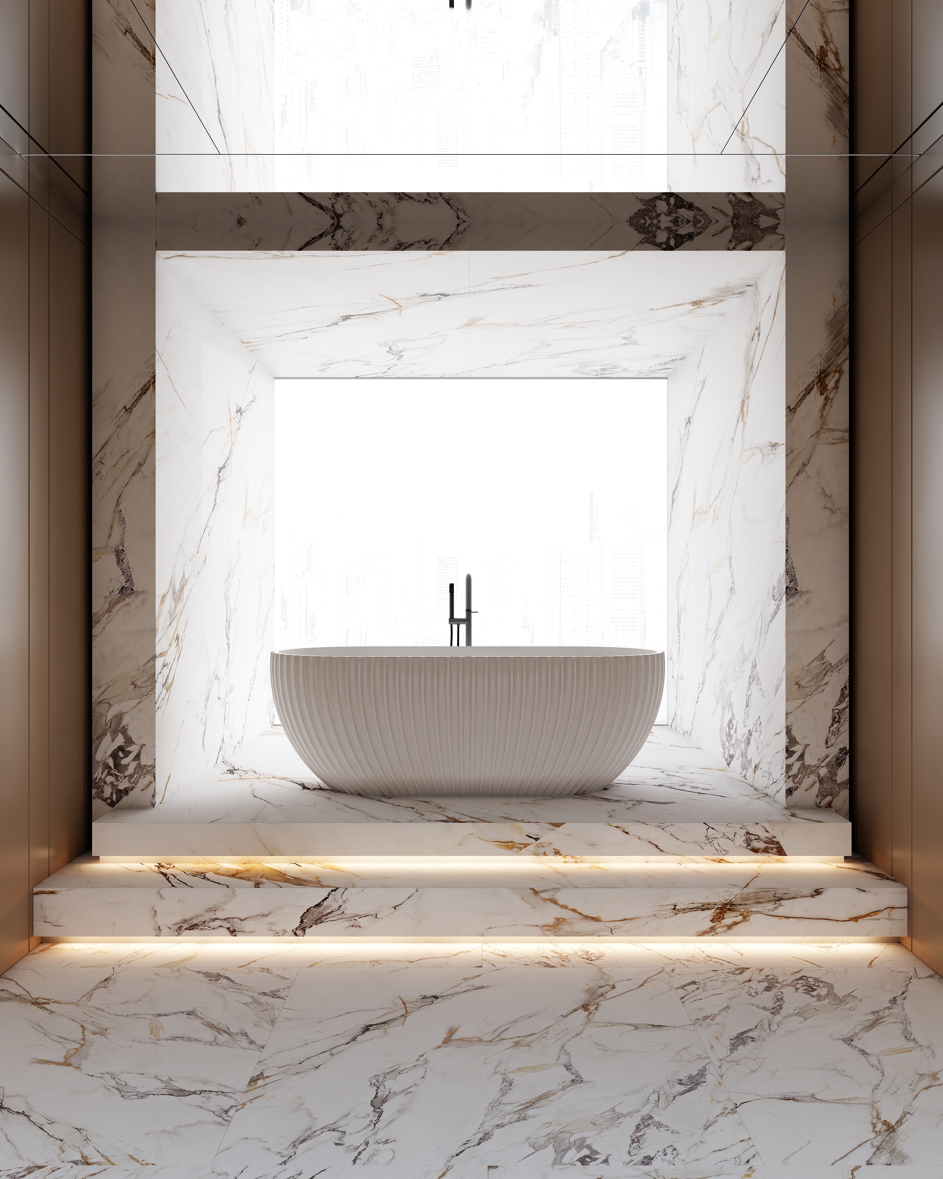 MonBlari MY-66611 Freestanding Bath