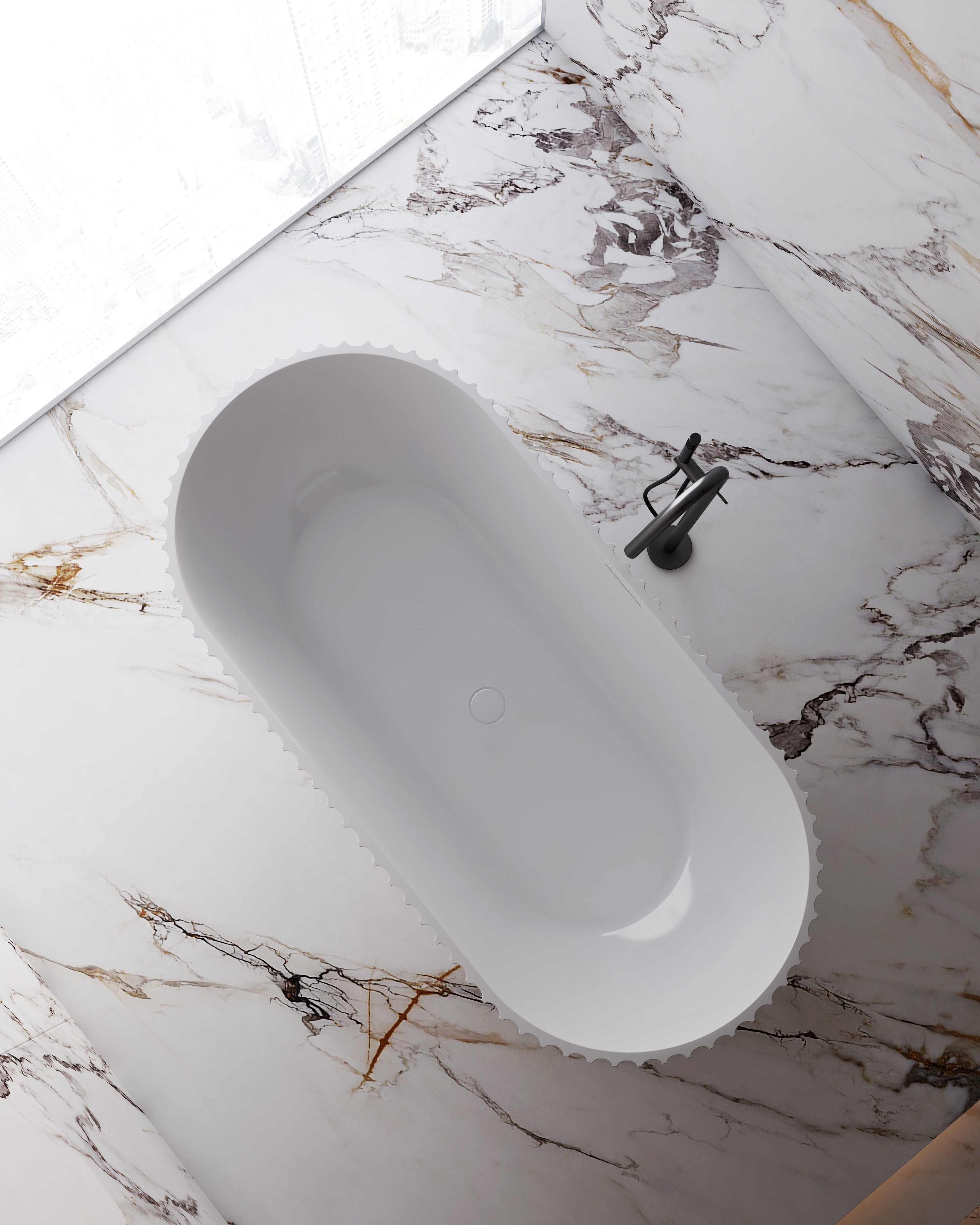 MonBlari MY-66611 Freestanding Bath