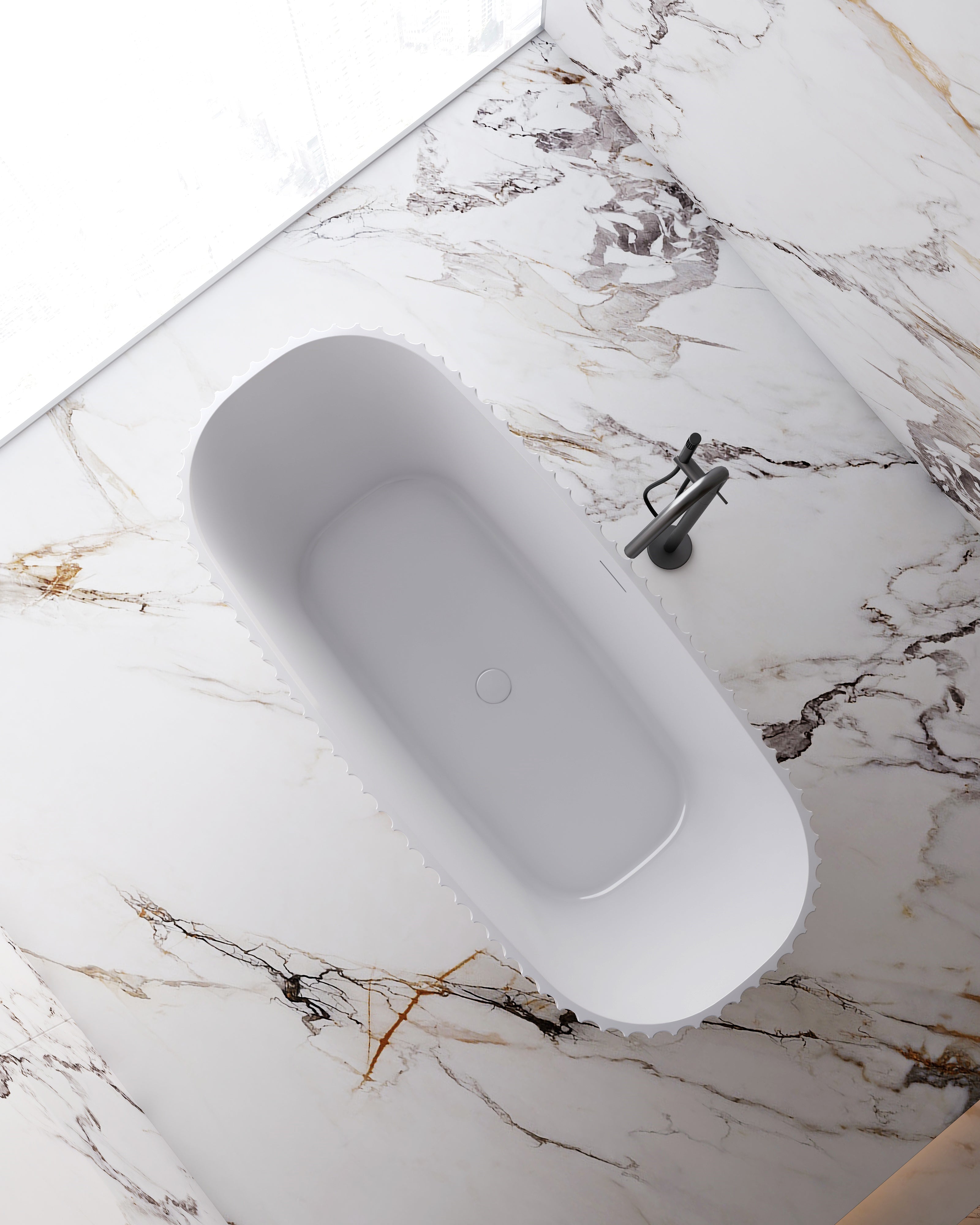 MonBlari MY-66612 Freestanding Bath