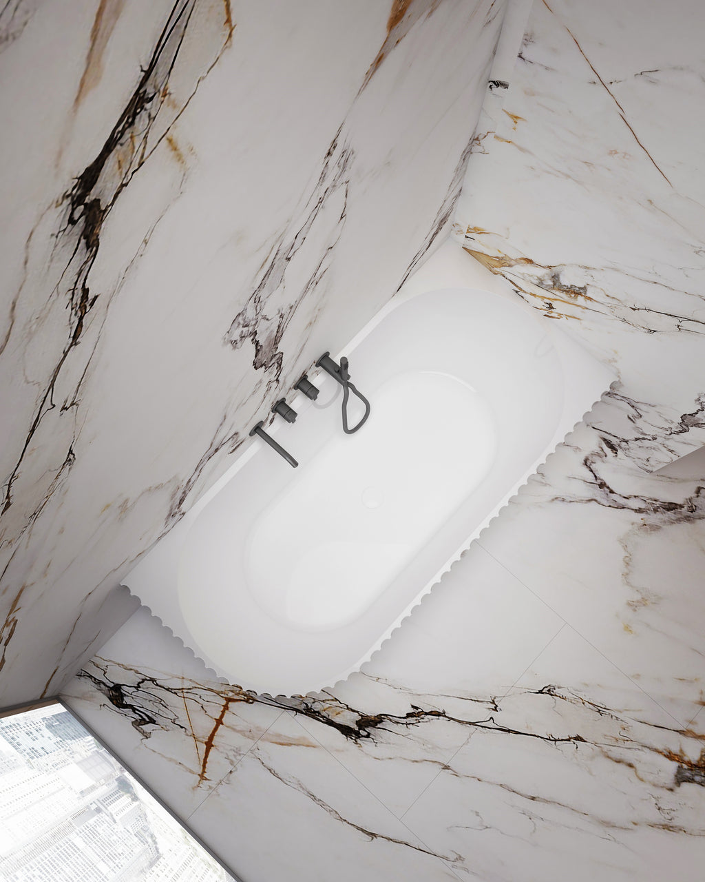 MonBlari MY-66613 Coner Bath