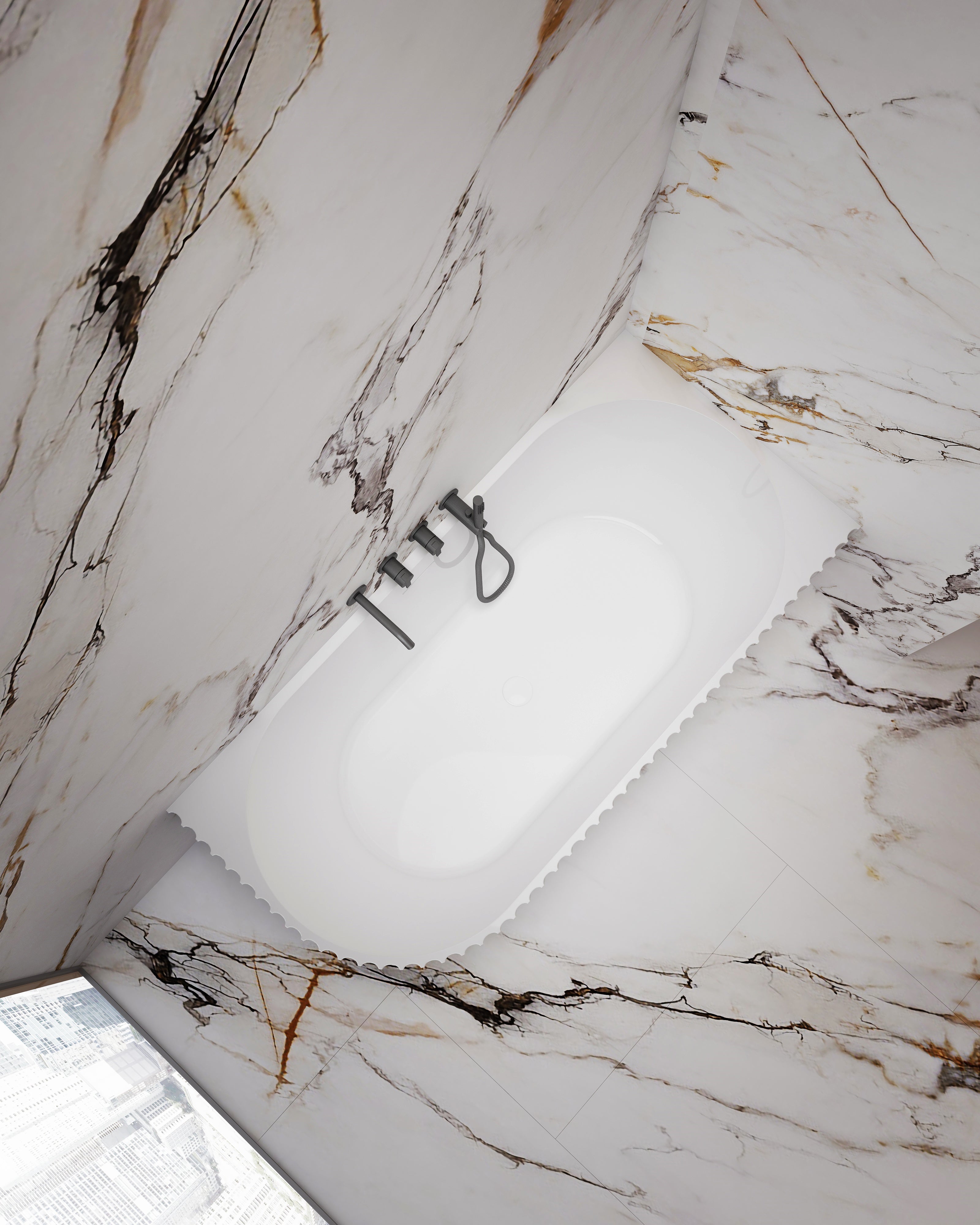 MonBlari MY-66613 Coner Bath