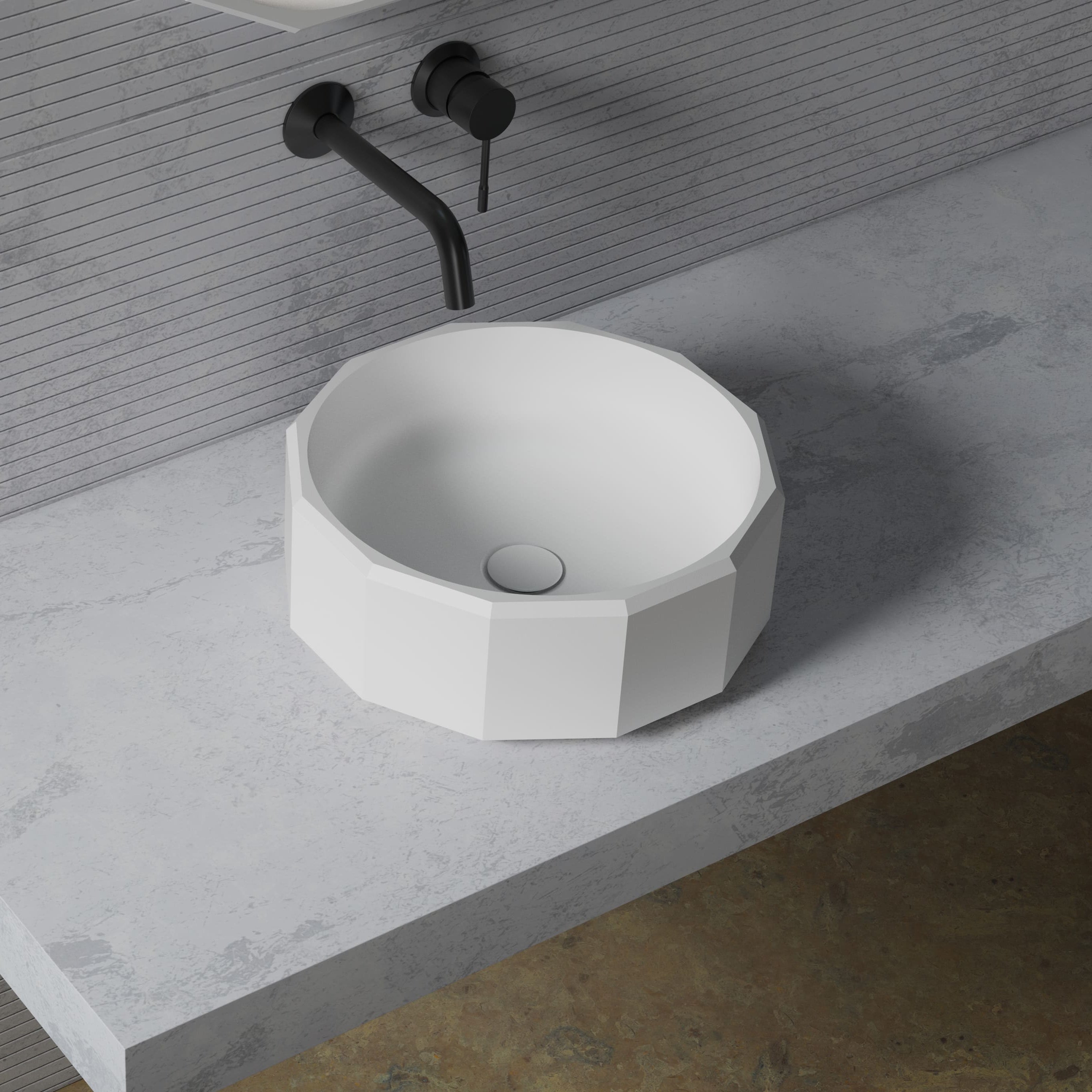 MonBlariBERYLSeriesRoundVesselBasinDiagonalTopViewPanorama-670x420x230mm