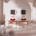 MonBlariFLOWERSeriesBathroomCabinet-WhiteTable-FrontViewScenario