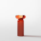 MonBlariFLOWERSeriesPedestalBasinSideViewPanorama-WineAmber-450x450x900mm