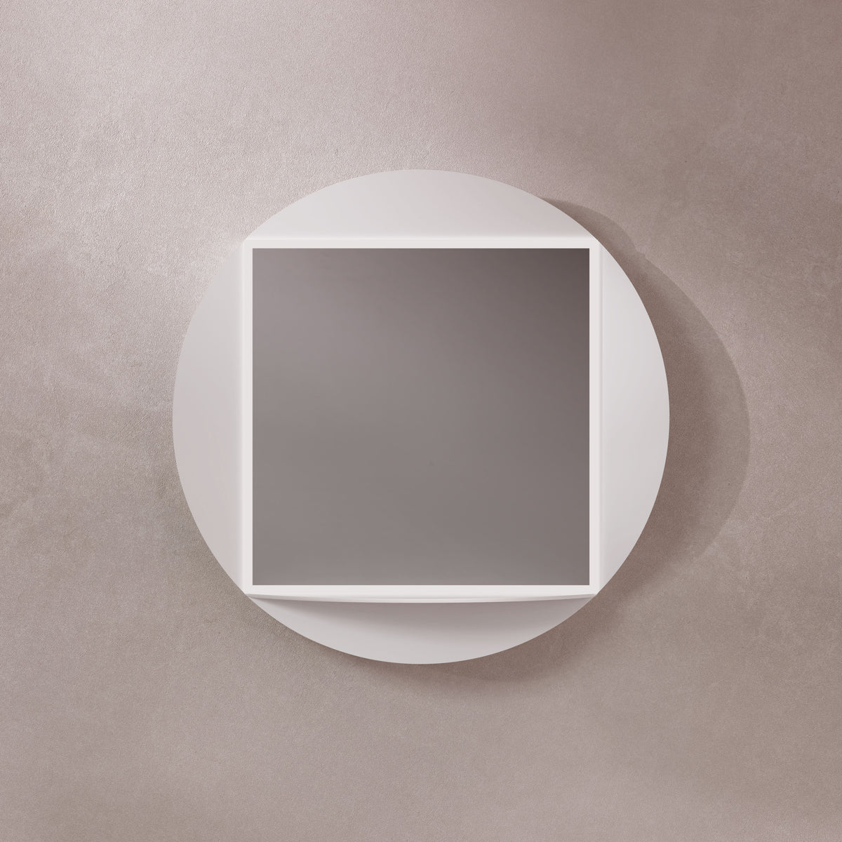 MonBlariFLOWERSeriesSilverWhiteMirrorFrontViewPanorama