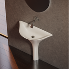 MonBlariGINKNOVASeriesWall-MountedBasinDiagonalTopViewPanorama-White