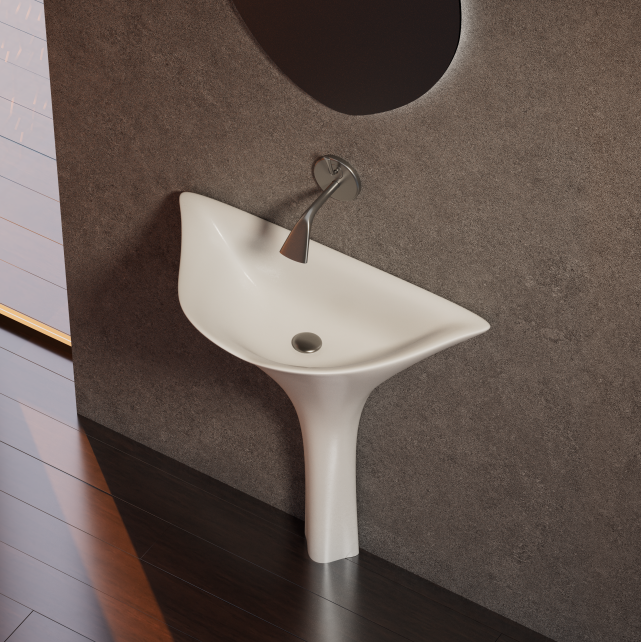 MonBlariGINKNOVASeriesWall-MountedBasinDiagonalTopViewPanorama-White