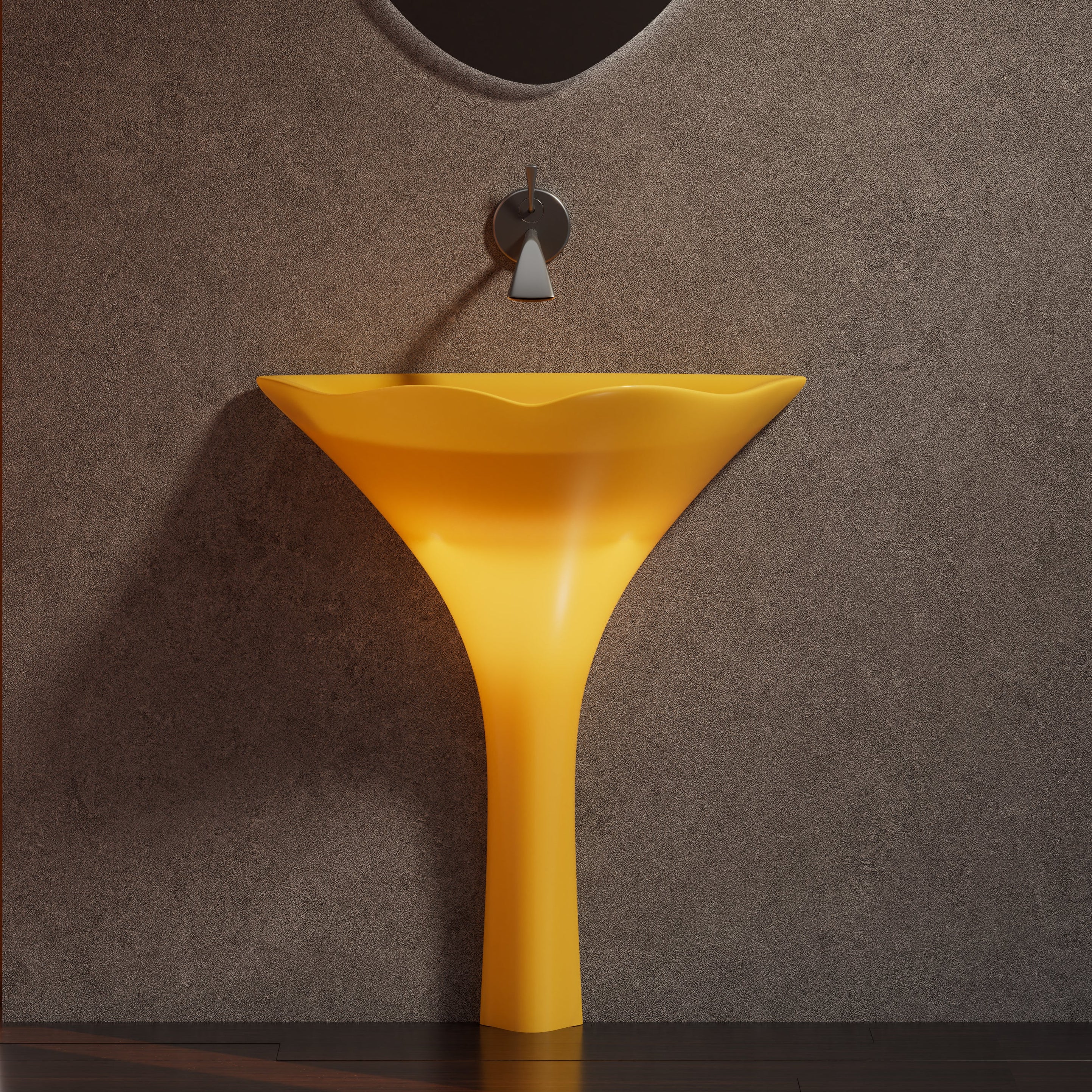 MonBlariGINKNOVASeriesWall-MountedBasinFrontViewPanorama-GinkgoYellow-Scenario_012e804d-c182-4319-a03a-d9de2ca8acbd