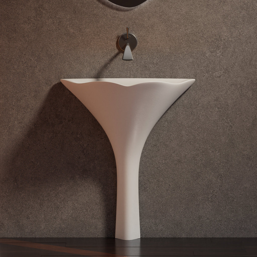 MonBlariGINKNOVASeriesWall-MountedBasinFrontViewPanorama-White