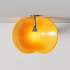 MonBlariGINKNOVASeriesWall-MountedBasinTopViewClose-up-GinkgoYellow