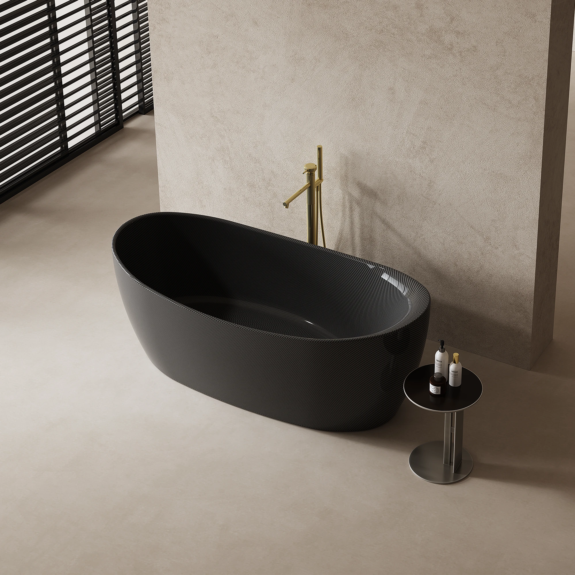 99973 Ingot-Shaped Carbon Fiber Bath | MonBlari