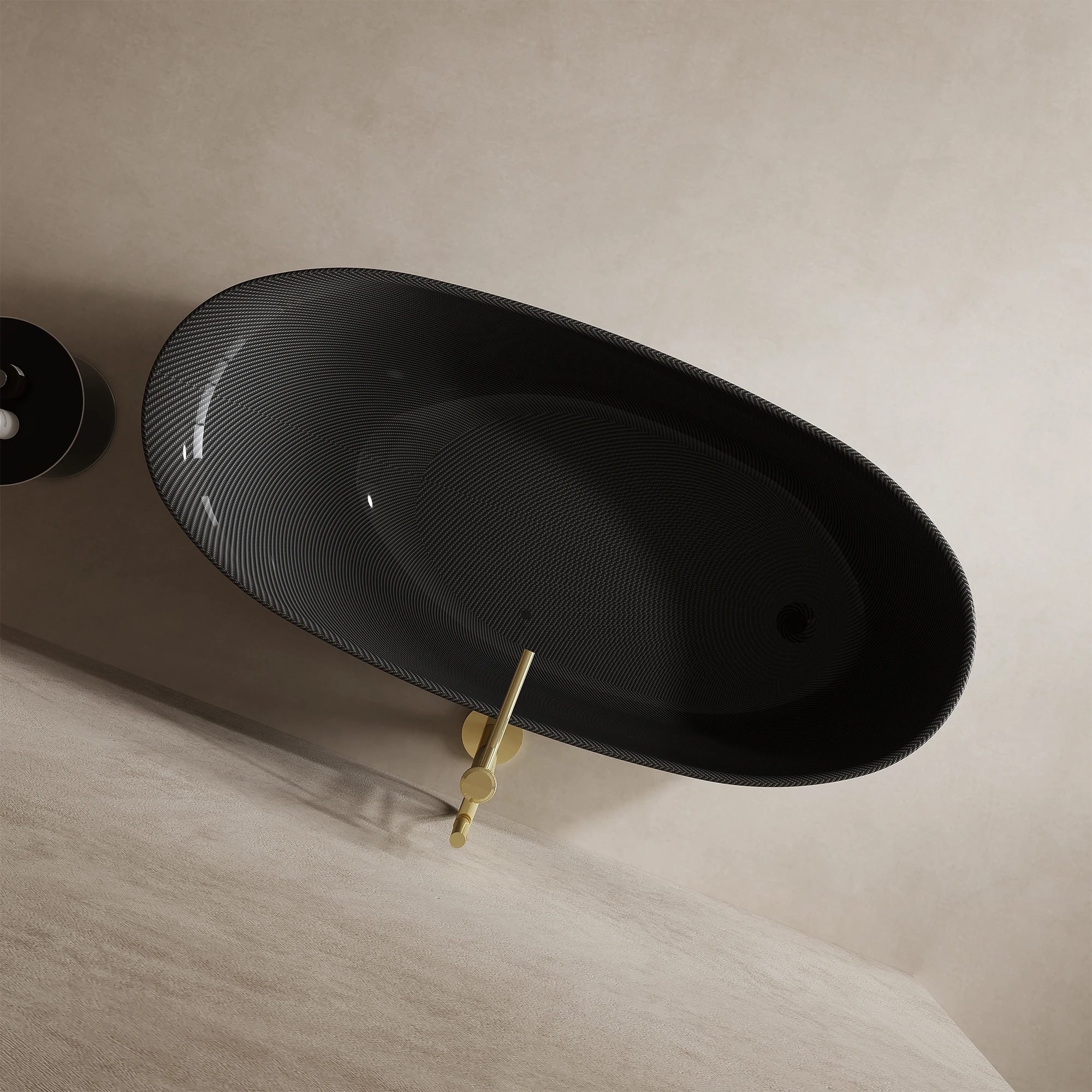 99973 Ingot-Shaped Carbon Fiber Bath | MonBlari