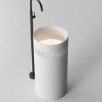 MonBlariLINGLONGSeriesBathroomPedestalBasinDiagonalTopViewPanorama