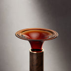 MonBlariSPRINGSeriesAmber_WoodGrainPedestalBasinFrontViewClose-up