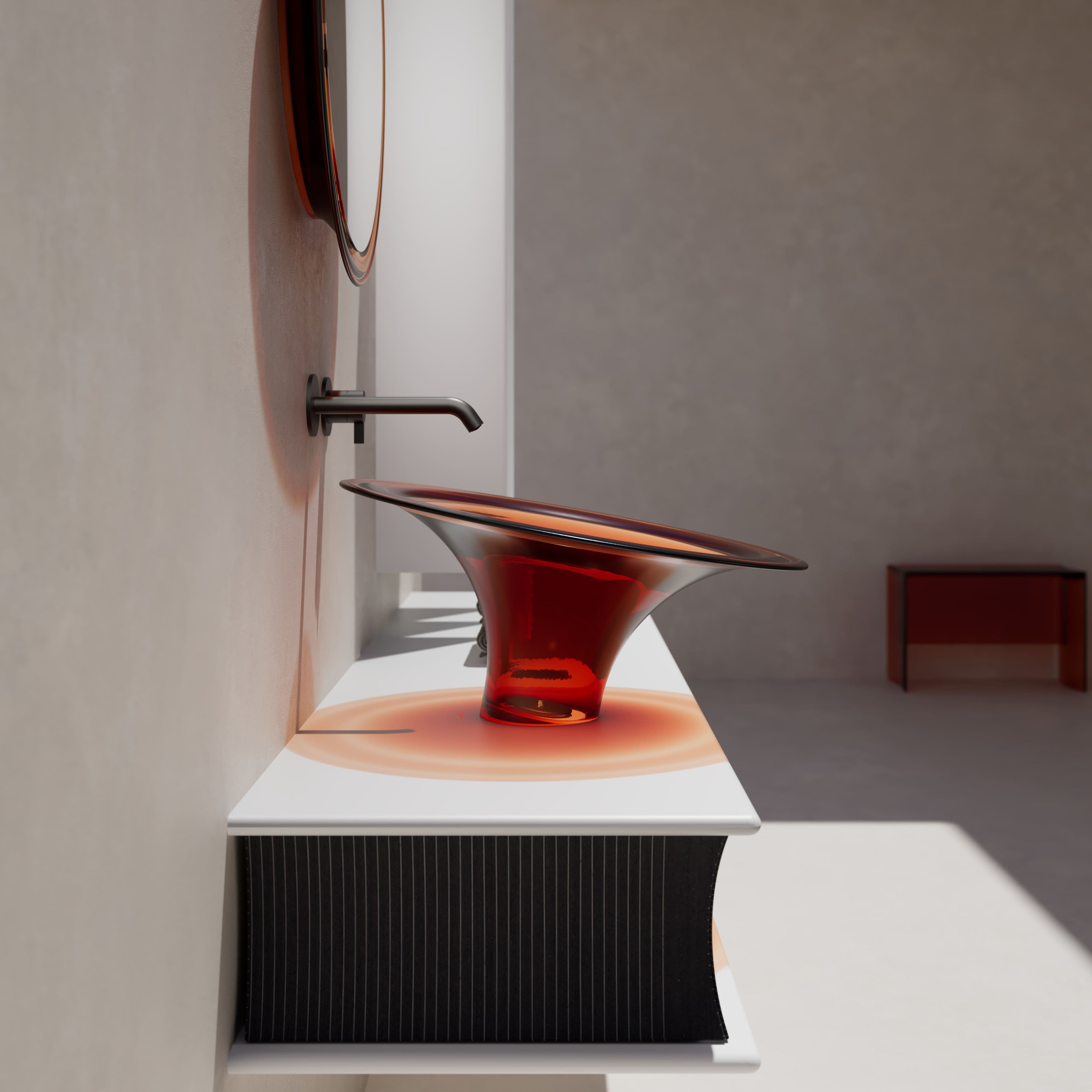 MonBlariSPRINGSeriesBathroomCabinetSetDiagonalSideViewPanorama-1800x500x216mm