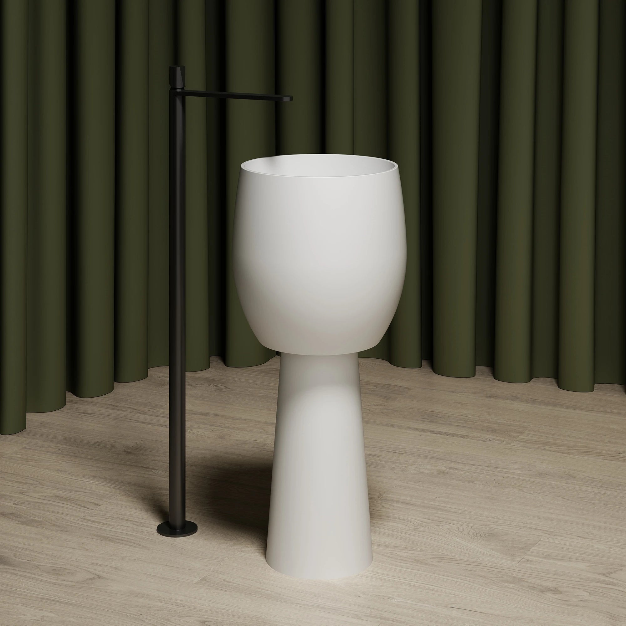 MonBlariTZ1103GobletFreestandingPedestalBasinFrontView2