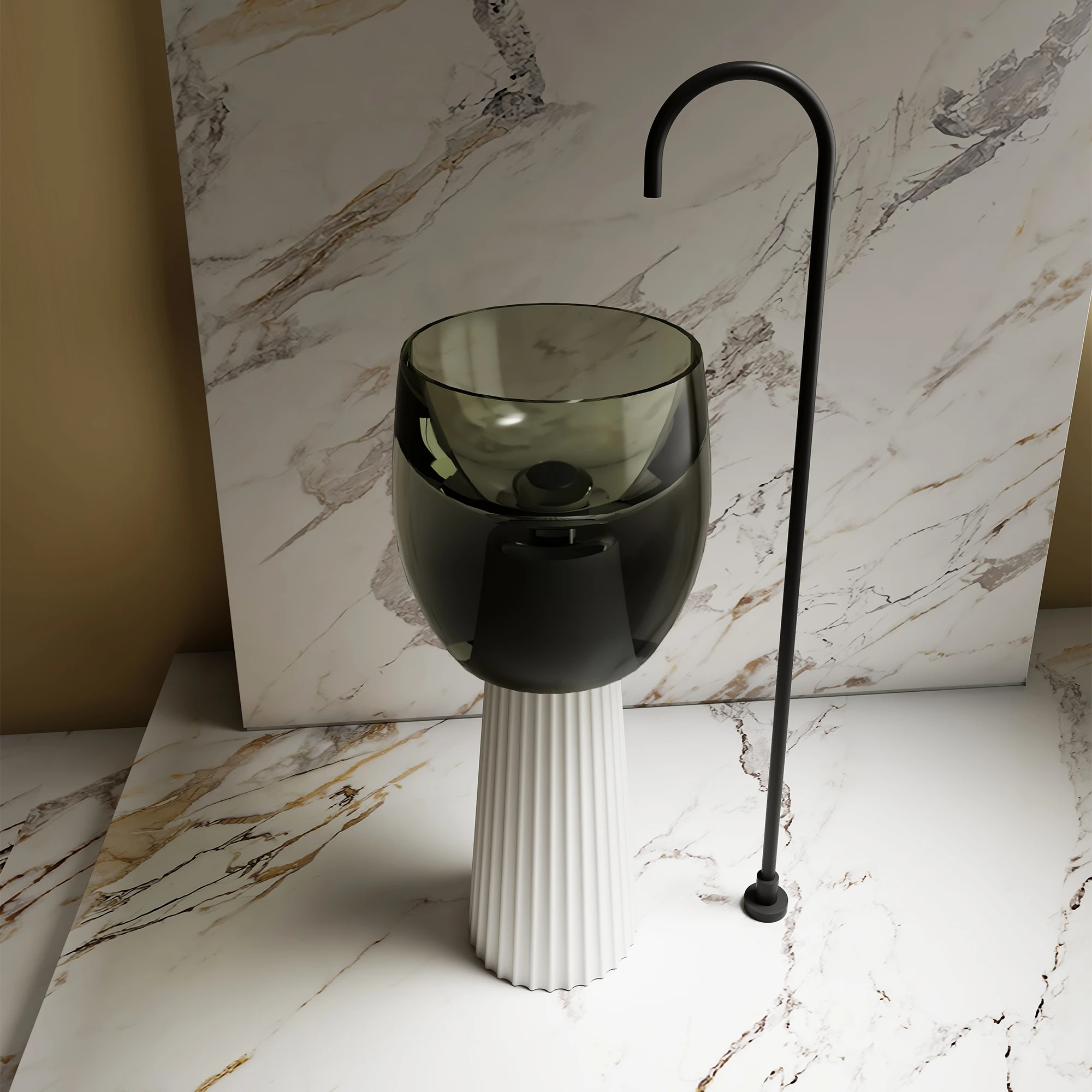 MonBlariTZ1303GobletFreestandingPedestalBasinFrontClose-up