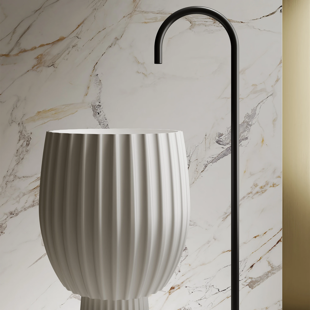 Z1503 Goblet Freestanding Pedestal Basin  | MonBlari