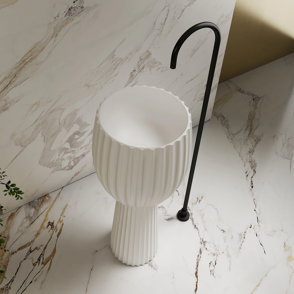 Z1503 Goblet Freestanding Pedestal Basin  | MonBlari
