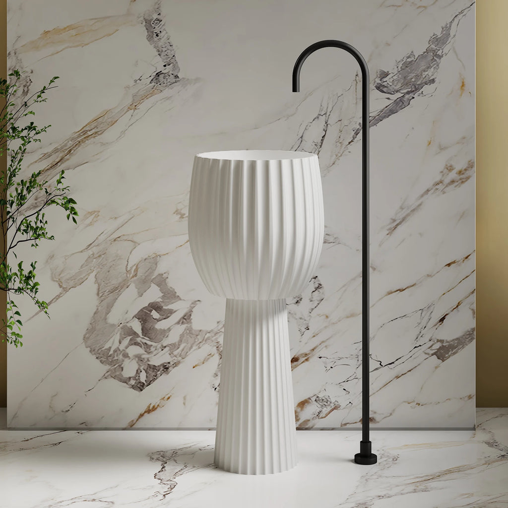 Z1503 Goblet Freestanding Pedestal Basin  | MonBlari