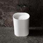 Z8801 Round Freestanding Pedestal Basin | MonBlari