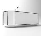MonBlari BERYL Series Bath with Black Rim