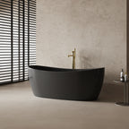 MonBlari Ingot-Shaped 99973 Carbon Fiber Bath Side View