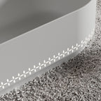MonBlari LINGLONG Series Bath Front View Close-up-Scenario