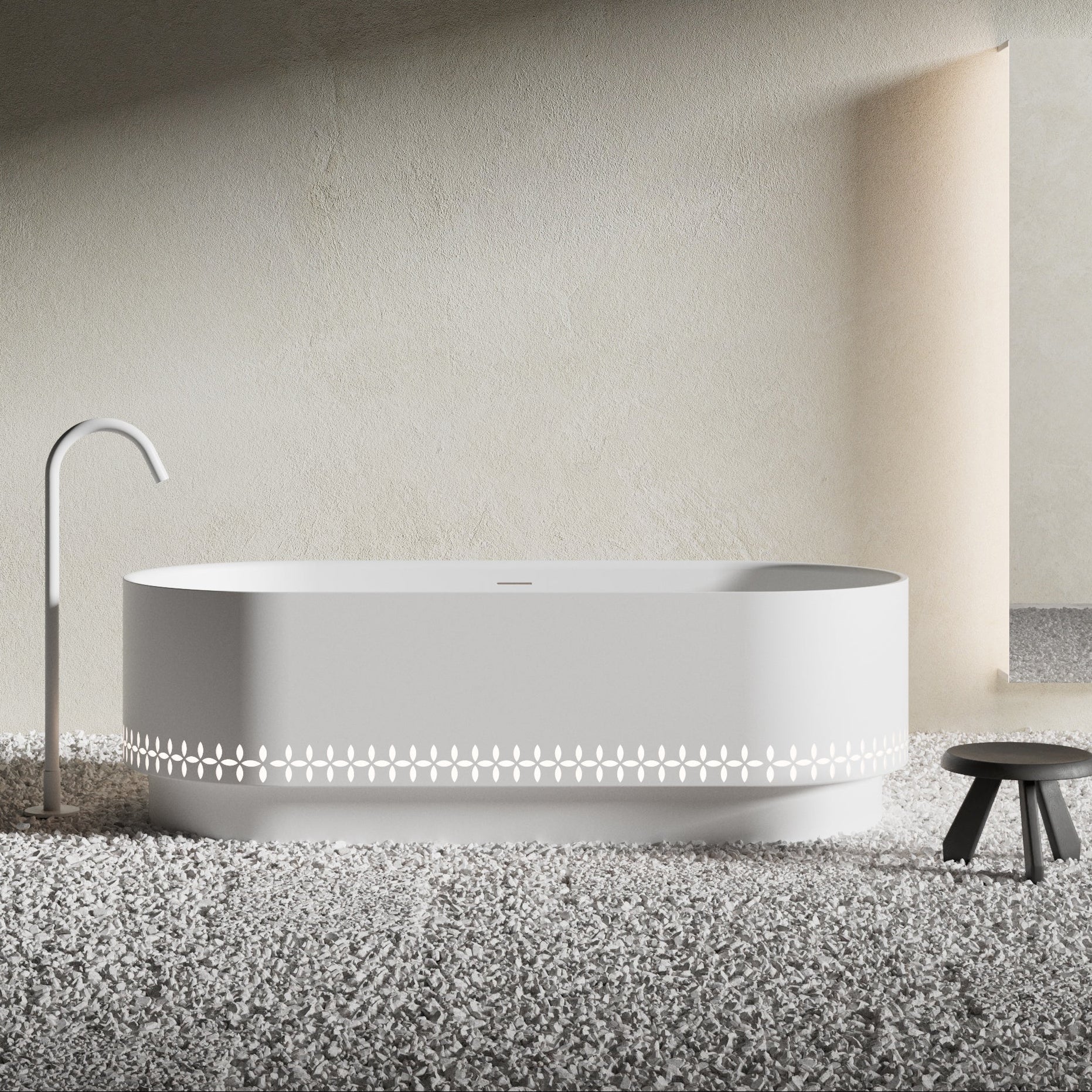 MonBlari LINGLONG Series Bath Front View Panorama Main image