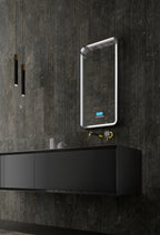 MonBlari MC-V9966 carbon fiber vanity unit with mirror-63-inch side view
