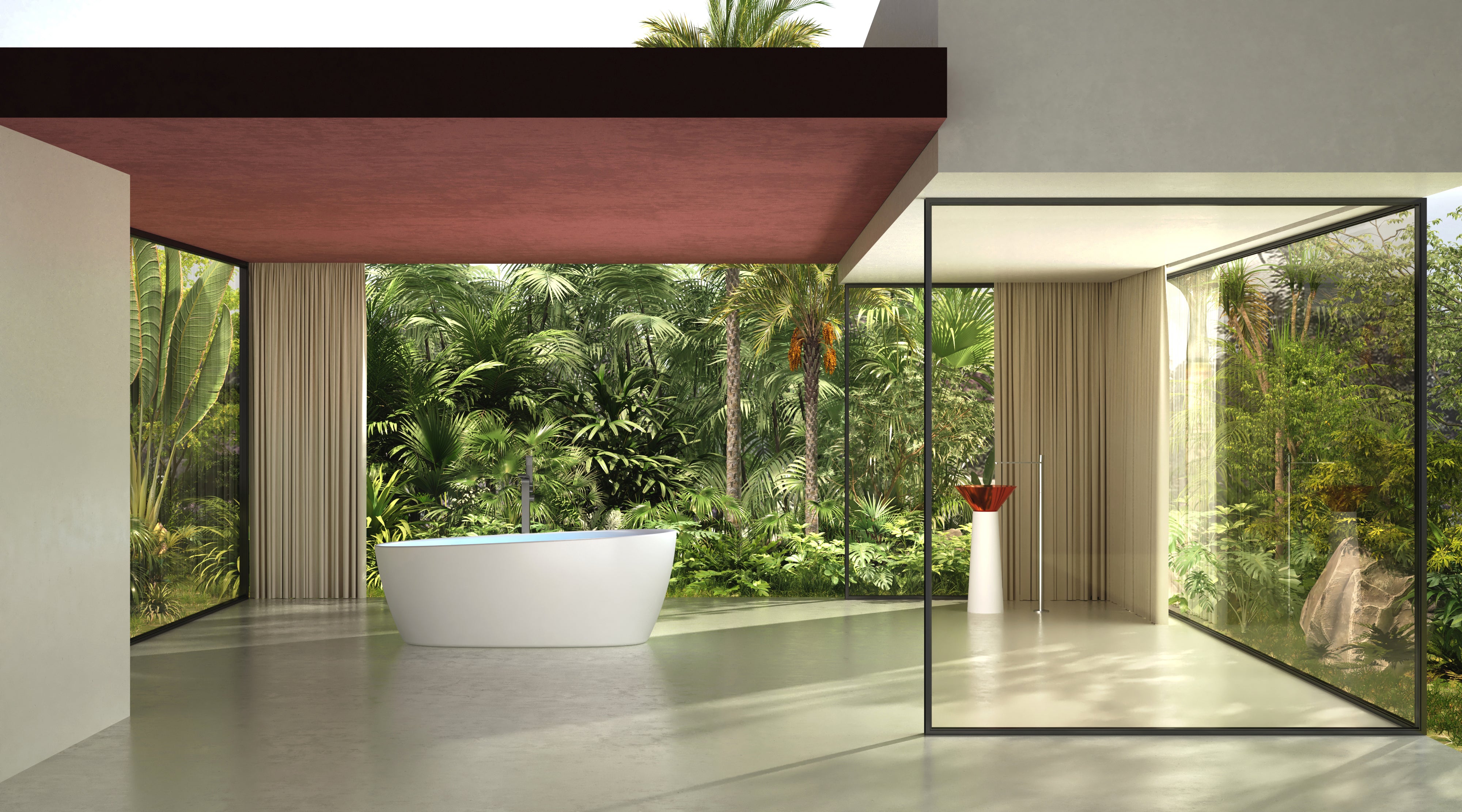 MonBlari MR-88812M solid surface bath Main image