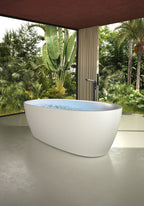 MonBlari MR-88812M solid surface bath diagonal view
