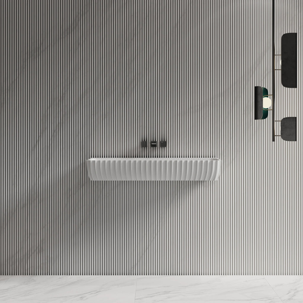 MonBlari MR‑G8876‑1 Solid Surface Basin