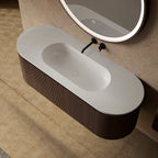 MonBlari MW-V0601 vanity units with mirror-1500mm side top view close-up