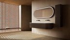 MonBlari MW-V0602A double vanity units with mirror-1800mm side view