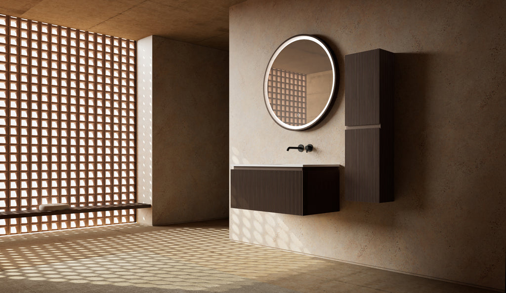MonBlari MW-V0621 Vanity Units with Mirror-900mm sifde view