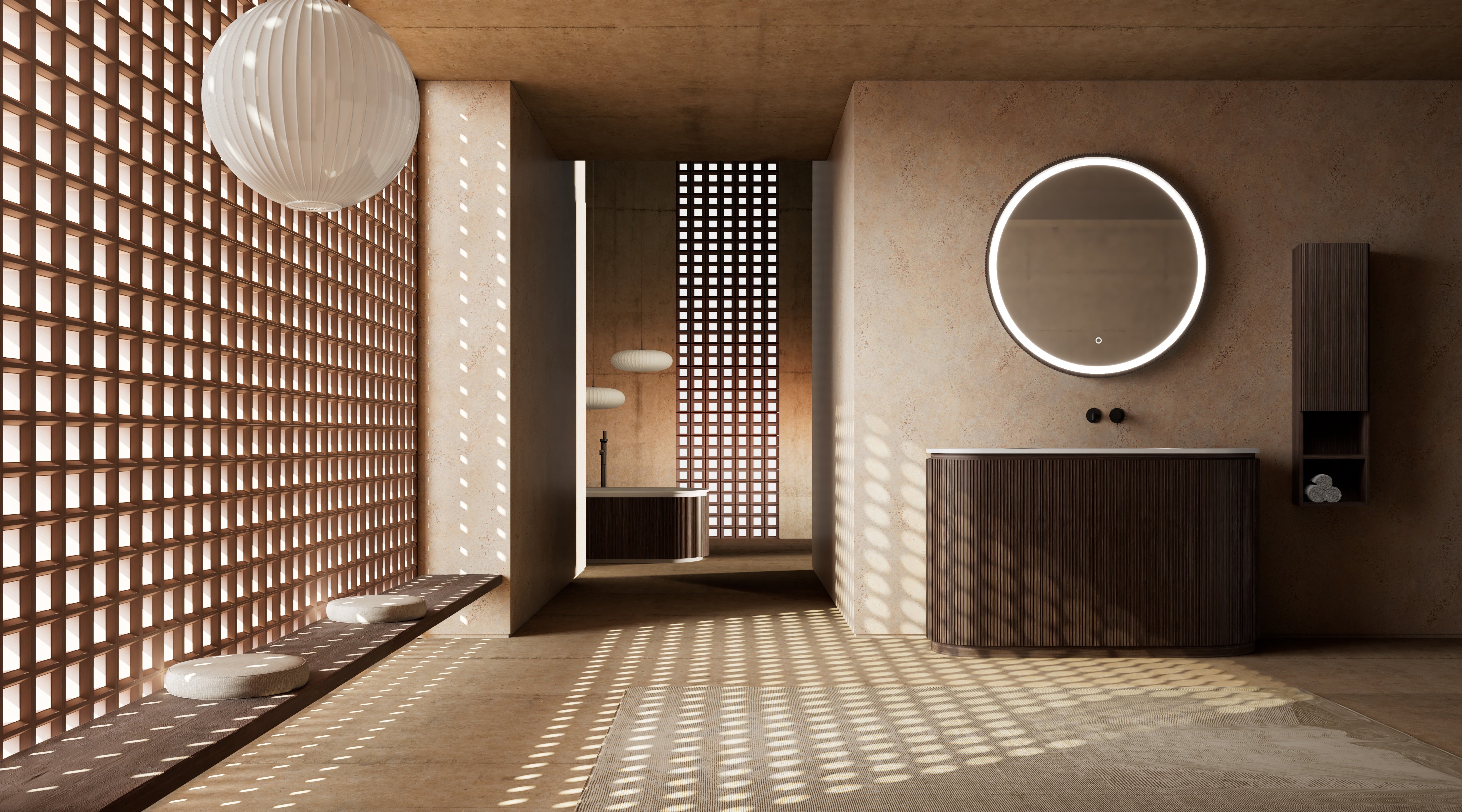 MonBlari MW-V0691 vanity units with mirror-1500mm Main image