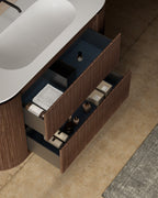 MonBlari MW-V0691 vanity units with mirror-1500mm side top view close-up