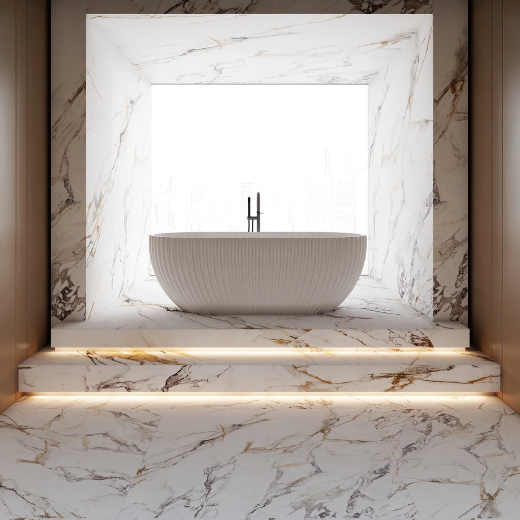 MonBlari MY-66611 Freestanding Bath Front View