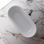 MonBlari MY-66611 Freestanding Bath Top View Close-up