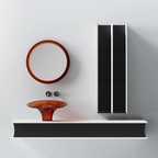 MonBlari SPRING Series Bathroom Vanity Units with Mirror Front View