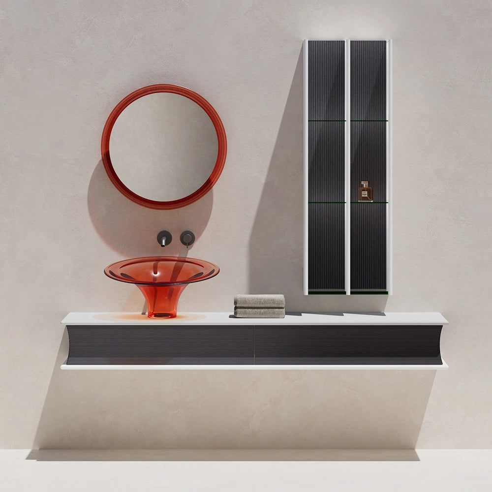 MonBlari SPRING Series Bathroom Vanity Units with Mirror Main image
